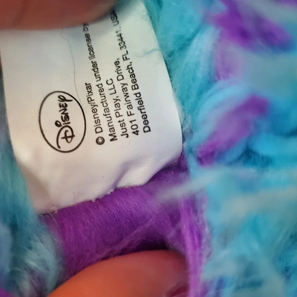 Monsters‎ Inc Sulley LARGE Stuffed Plush Just Play Disney Pixar Sully 18 Inch